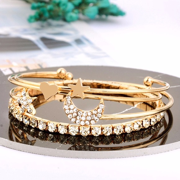 🆕 ANNA Bangle Bracelet Set - Picture 2 of 3